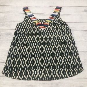 THML Anthropologie Multi Color Embroidered…